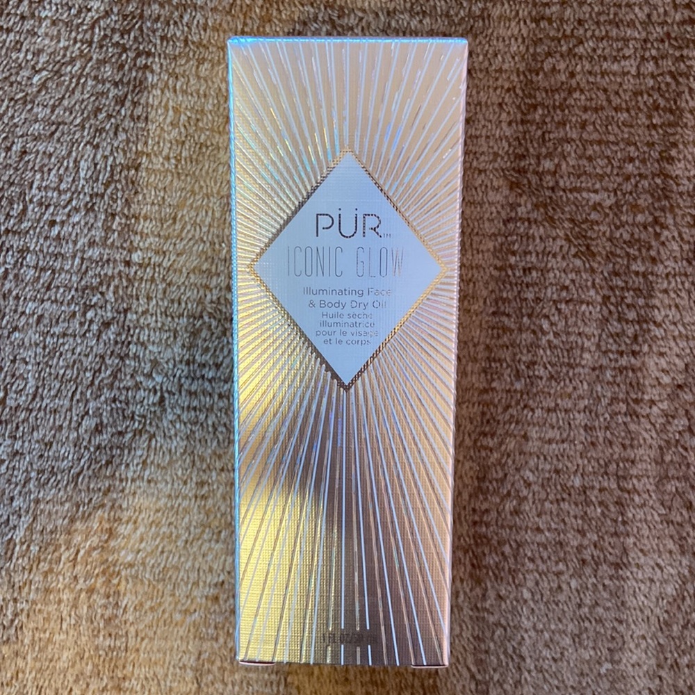 New sealed PUR Iconic Glow Illuminating Face & Body Dry Oil 1 oz